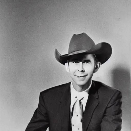 Image similar to photograph of hank williams sr