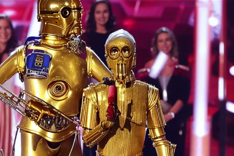 Prompt: c - 3 po wins miss america