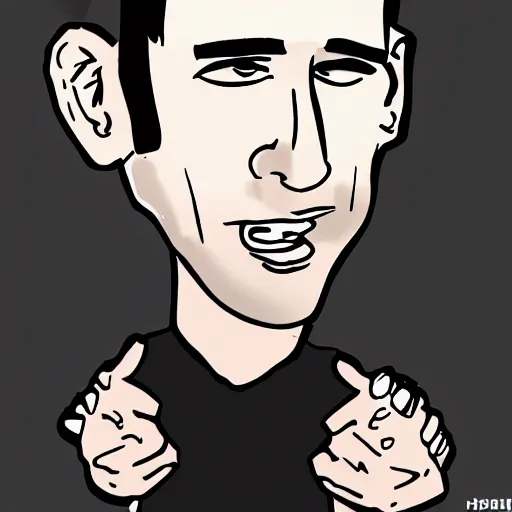 Image similar to james deen cartoon