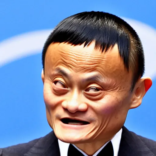 Image similar to jack ma is looking very surprised and shocked
