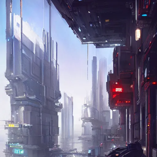 Image similar to a cyberpunk city, megastructures, complimentary contrast, dramatic lighting, gorgeous view, depth, painted by stanley lau, painted by greg rutkowski, painted by stanley artgerm, digital art, trending on artstation