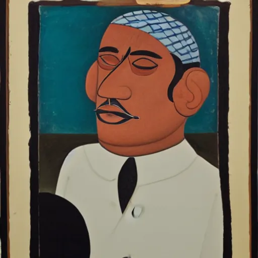 Image similar to A character by Bhupen Khakhar