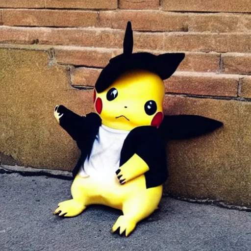 Image similar to pikachu sitting on your lap confesses his love to you