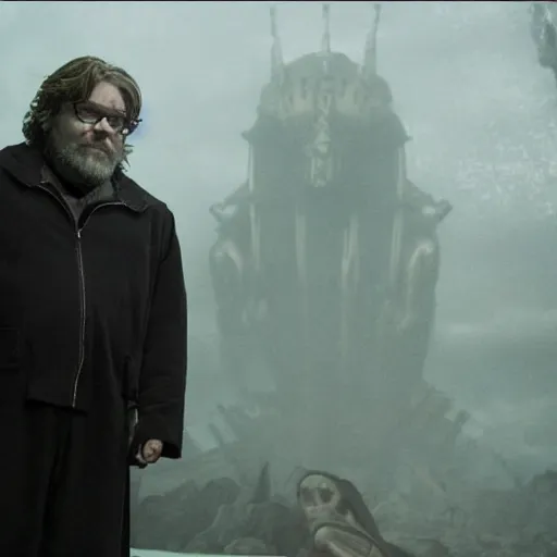 Image similar to Guillermo del Toro movie scene