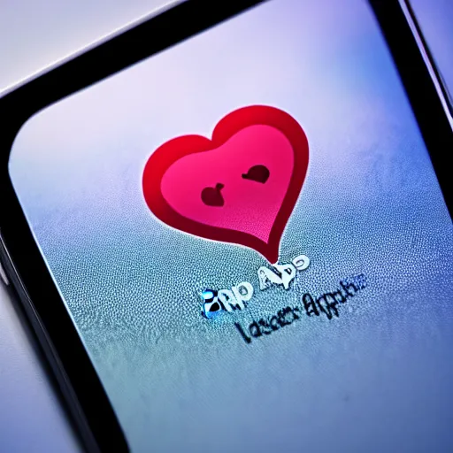 Image similar to An app logo for a dating app for dinosaurs, HD