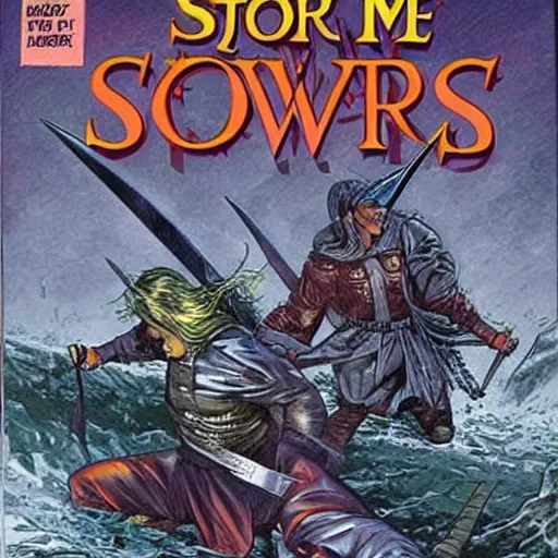 Image similar to a storm of swords, Joe Jusko