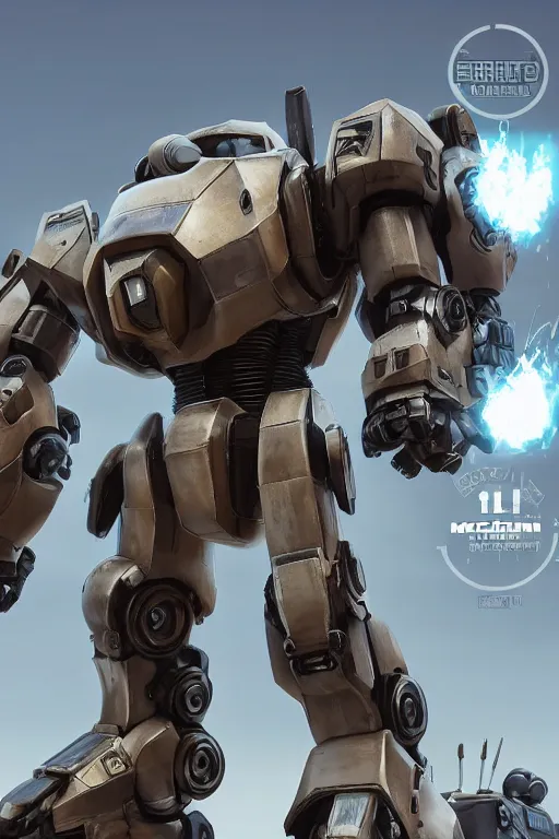 Image similar to mechwarrior 5 : mercenaries mech megaman transformer robot boss tank engine game octane render, 4 k, hd 2 0 2 2 3 d cgi rtx hdr style chrome reflexion glow fanart, global illumination ray tracing hdr fanart arstation by ian pesty by jesper ejsing pixar and disney unreal zbrush central hardmesh