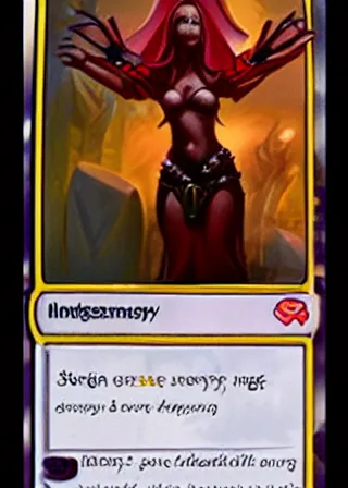 Image similar to Alexstrasza magic the gathering card