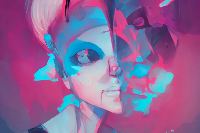 Image similar to the ugly truth, abstract, trending on artstation, by lois van baarle