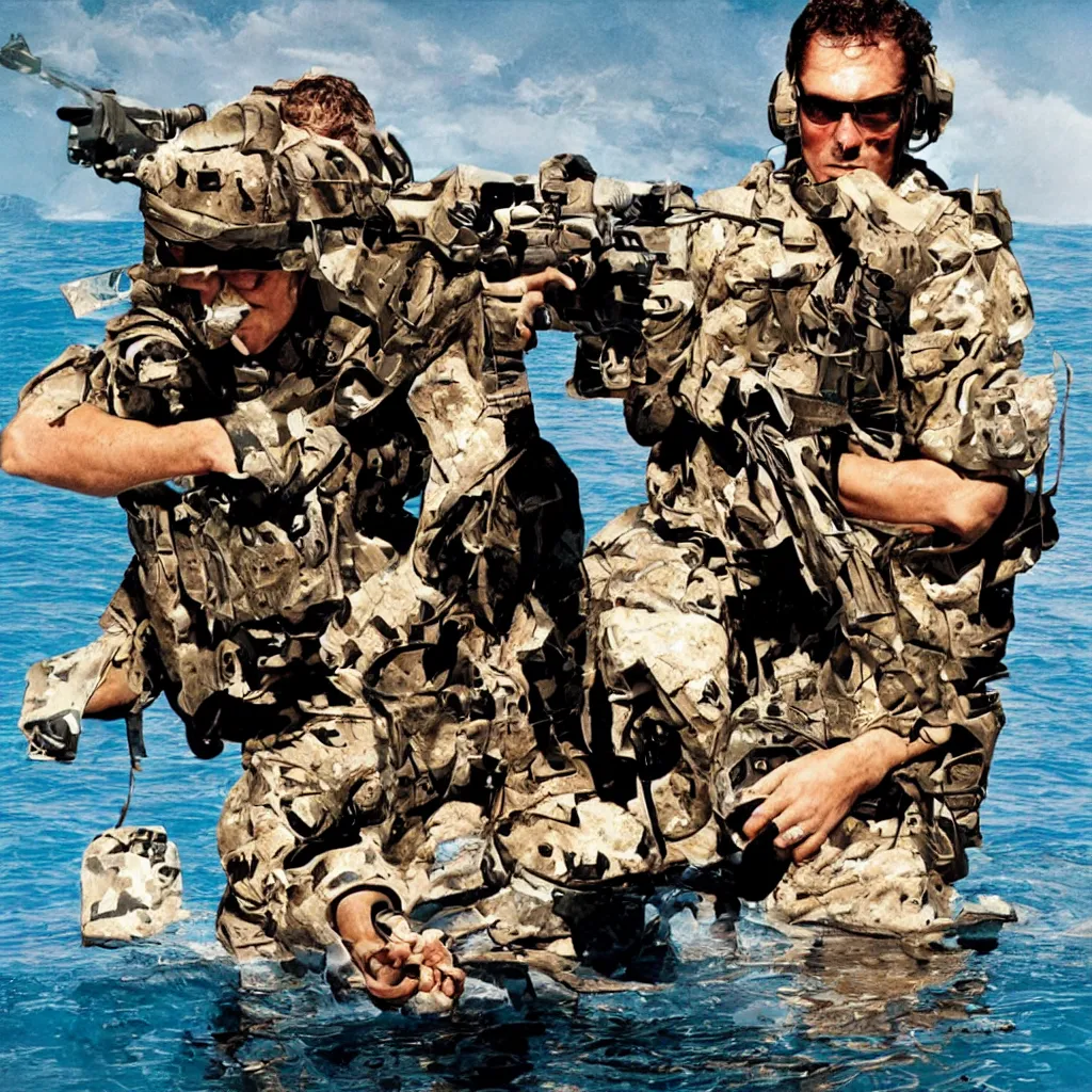 Image similar to navy seal by david lachapelle