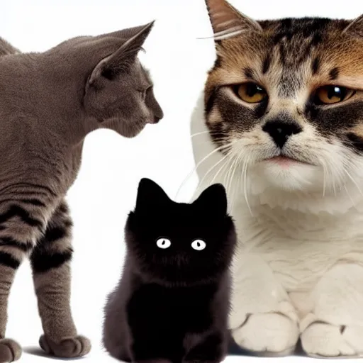 Image similar to an animal that has two heads, one of a cat and one of a dog