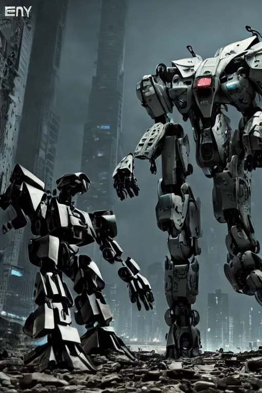 Image similar to a furture ai boxing humanoid mecha in ruin city, victory, punk style, by war robots, real steel ( 2 0 1 1 ), westworld and eve venture and pacific rim and machine warrior 5, cryengine, frostbite 3 engine, camouflage scheme, sharp focus, 8 k realistic, high definition, insanely detailed, sunny, ray tracing, realistic shaded,