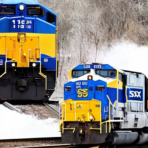 Image similar to csx locomotive joe biden