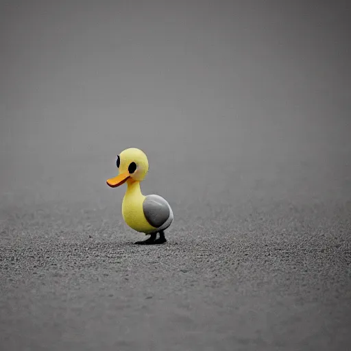 Image similar to professional, award winning photograph of banana duck. ISO 300, depth of field