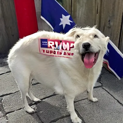 Image similar to donald trump as a dog