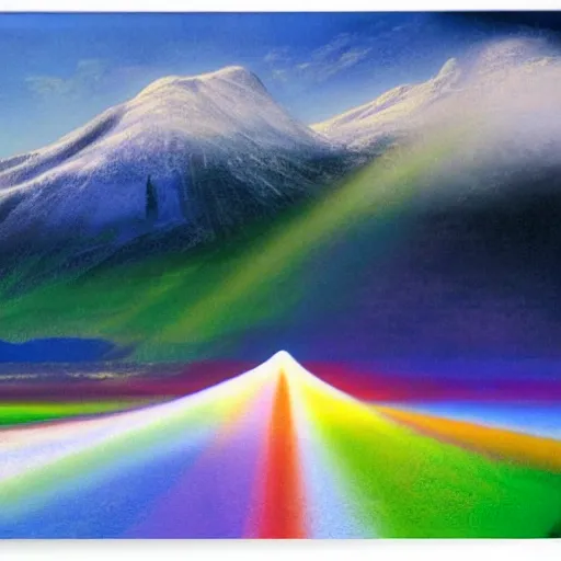 Image similar to scottish mountain scene by gabriel dawe