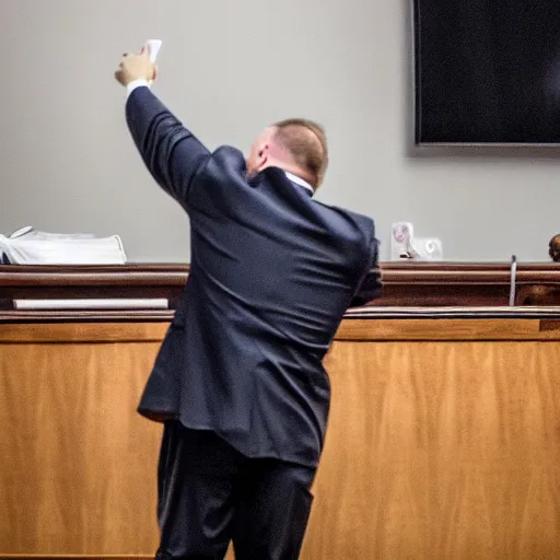 Image similar to Alex Jones desperately reaching for his out of reach phone in the courtroom, EOS 5DS R, ISO100, f/8, 1/125, 84mm, RAW, Dolby Vision