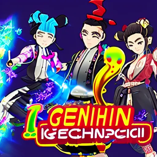 Prompt: genshin impact videogame