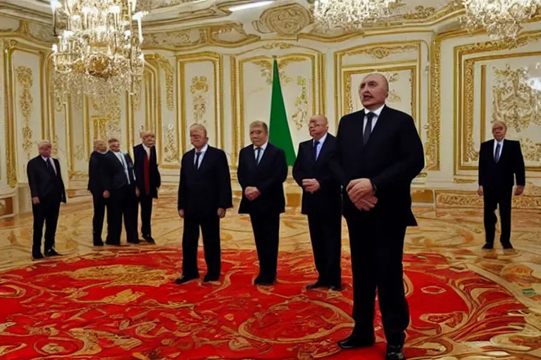 Prompt: moment about lukashenko's death