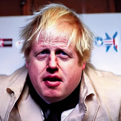 Prompt: Never watch a documentary about Boris Johnson Before you go to bed 'Cause you'll have a nightmare about Boris Johnson Ah, Boris Johnson! in my head