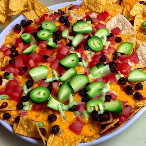 Prompt: epic nachos 4k amazing