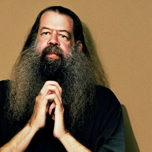 Image similar to Rick Rubin as an angel