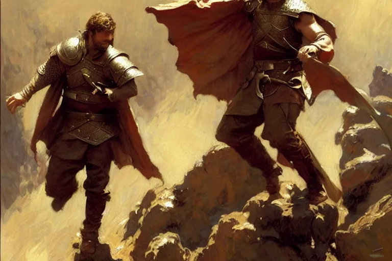 Image similar to attractive male, game of thrones, painting by gaston bussiere, craig mullins, j. c. leyendecker