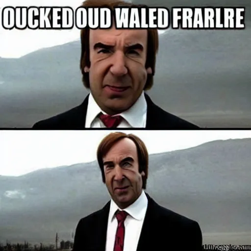 Image similar to Saul Goodman Trollface Me Gusta