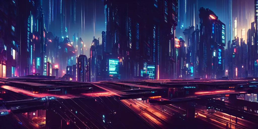 Image similar to cyberpunk city with flying cars, night, highly detailed, intricate, dynamic lighting, painting by otto dix and greg rutkowski, unreal engine, octane render, 8 k