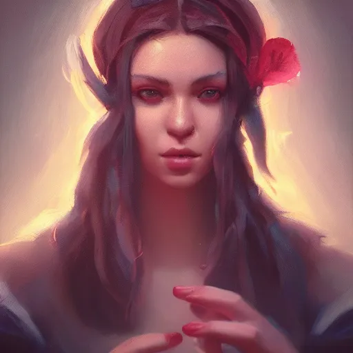 Image similar to a beautiful portrait of huggy wuggy from poppy playtime video game, oil painting, Greg Rutkowski, Charlie Bowater, video game art, unreal 5, DAZ, hyperrealistic, octane render, RPG portrait, dynamic lighting, fantasy art, beautiful face