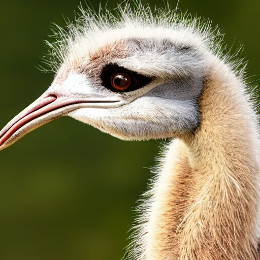 Image similar to photorealistic nature photography ostrich