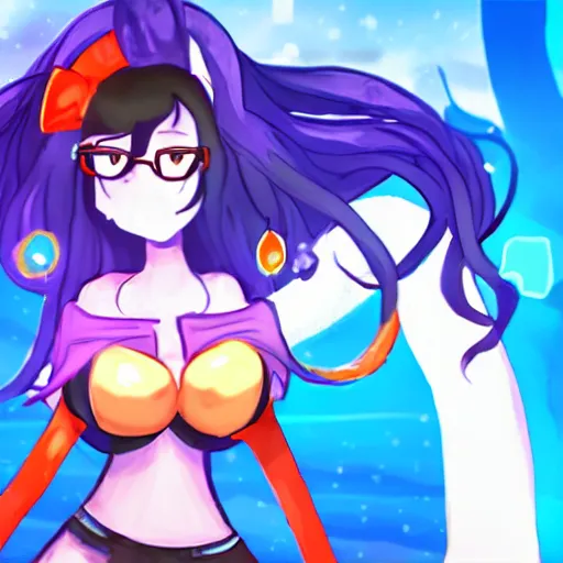 Prompt: vriska in huniepop