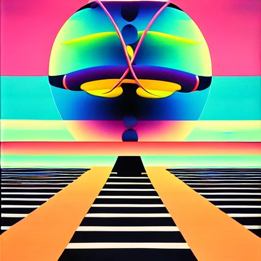 Image similar to street sign by shusei nagaoka, kaws, david rudnick, airbrush on canvas, pastell colours, cell shaded, highly detailed