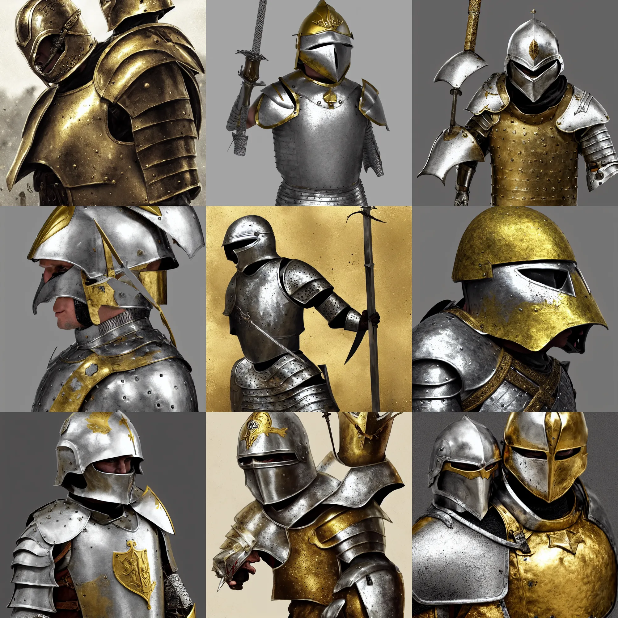 medieval infantry armor