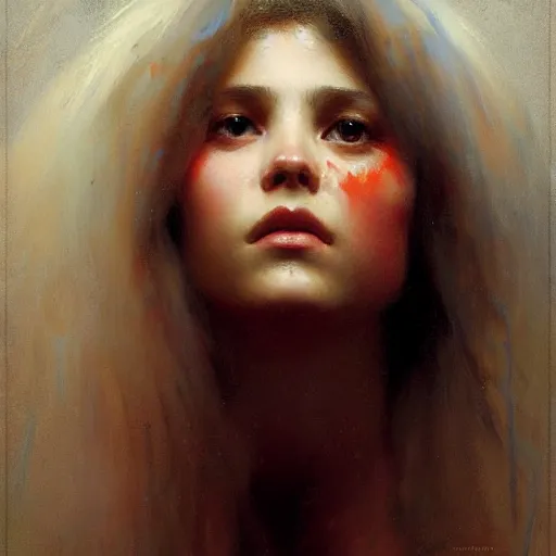 Prompt: a half body portrait of a good - lookiung girl,, high detail, cleary see face, by gaston bussiere, bayard wu, greg rutkowski, odd nerdrum, maxim verehin, dan dos santos, masterpiece, sharp focus, cinematic lightning - h 7 6 8