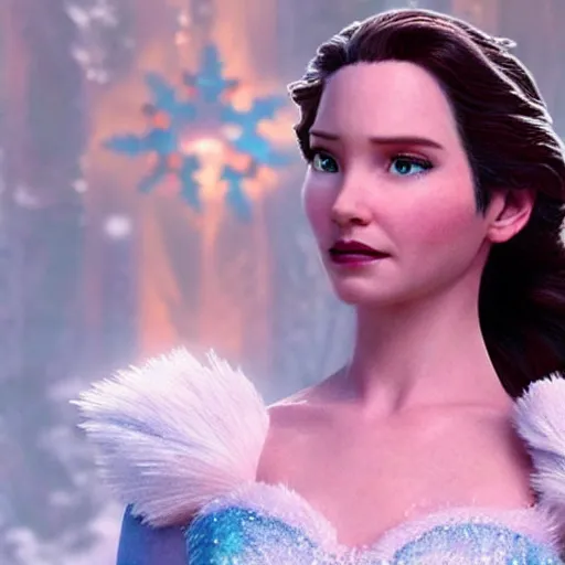 Image similar to keanu Reeves as elsa in live action disney frozen, 56k resolution, full HD, cinematic lighting, award winning, anatomically incorrect