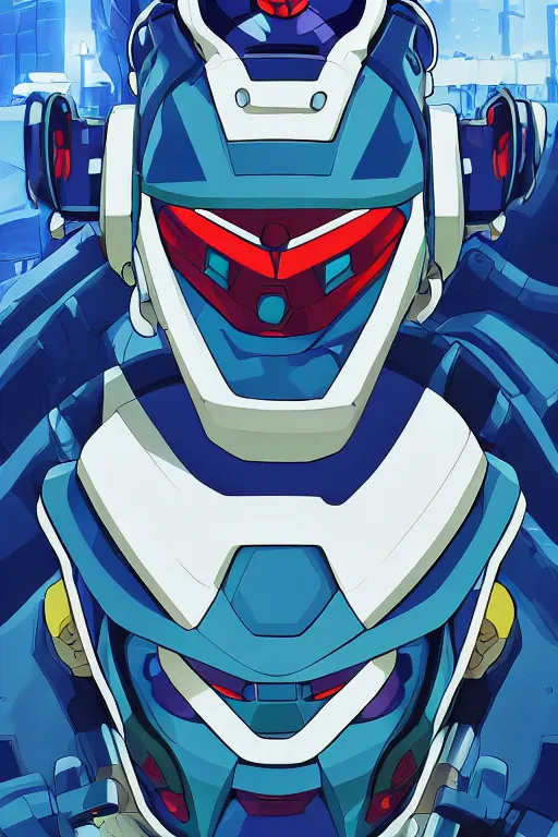 Image similar to robot ninja mask helmet megaman x zero rockman 2 0 2 2 switch game boss legacy collection fanart artsation, art gta 5 comics, behance hd by jesper ejsing, by rhads, makoto shinkai and lois van baarle, ilya kuvshinov, rossdraws global illumination ray tracing