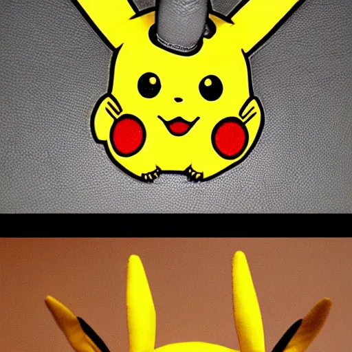 Image similar to a leather Pikachu