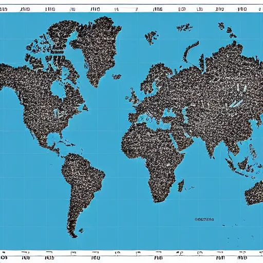 Image similar to height map of the world, highly detailed
