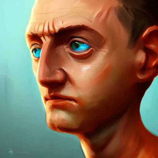 Prompt: morty as a human, highly detailed portrait, digital painting, artstation, concept art, smooth, sharp foccus ilustration, artstation hq