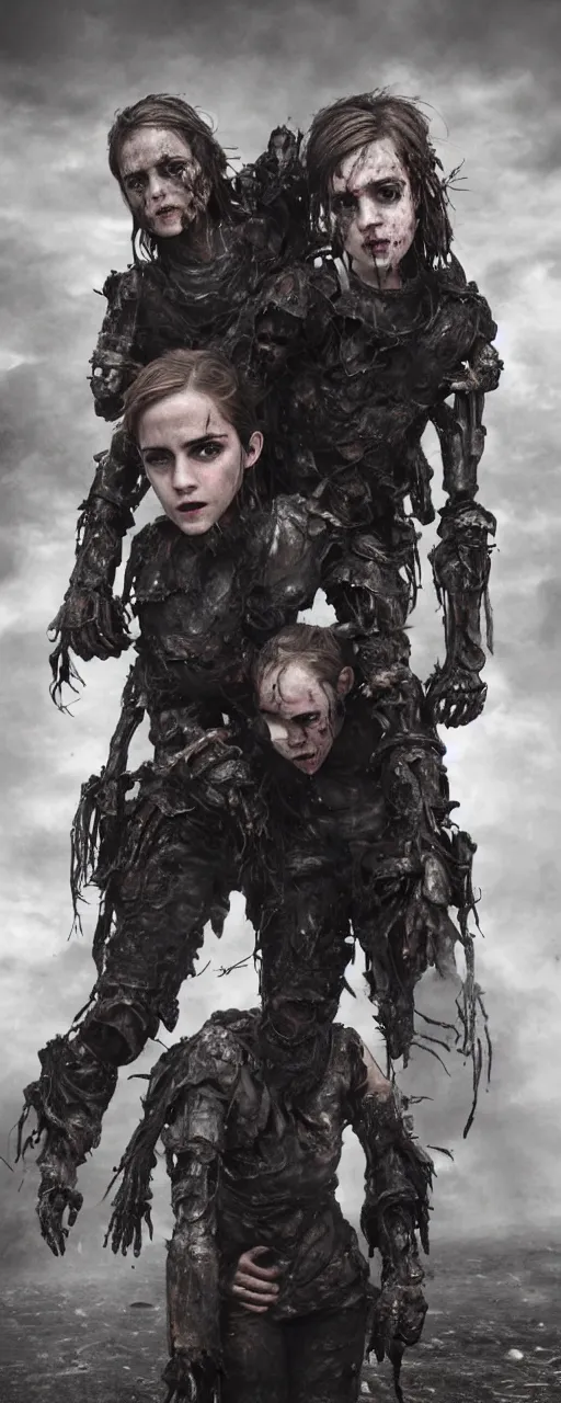 Image similar to Emma Watson conjoined closeup angry tired fighting yelling warface face fractal armour twinned conjoined sisters action poses dishevelled photorealistic portrait grimy sweating bloody oily wet face dirty t-shirt and torn jeans in broken biomechanical fractal armour abandoned exploding sci-fi gas station, dark and dim atmospheric smog trending on artstation 8k matte painting, dramatic lighting, dramatic shadows professional photograph by David Bailey あぶみずりの川 あげまき あげまきのかん あごのおべんり あいびき 相田かなもの あか あこだなりばち アート あさ あさの葉ぐさり あせ流しのあなちょきんちょつがいちょつがいくぎD だくあくまだいしゃぐちだいみょうだんがえどどど丸Eえぼしえぼしなりばち江戸江川えみめん越中棒越中ハイダテ越中じころええちゅうすねあて越中ずなりばちF吹返しふくべふくりんふせぐみふすべがわGがしらがたり現代月山じころ御舞道 御所山群馬軍船 グルは具足具足 御用Hハチ ハチガネ八幡座 ヒモハチつけの板 ハイダテハクハツメン ハナハナガミブクロハンボハプリハライダテダイ ハラマキハリカケ ハリカケバチヒロ ソデ ヒシ ヌイ ヒシ ヌイ ノ イタ ヒシ ヌイ ドウ ヒシ トウジ ヒシ トジ ドウ ヒシ トジ ホトケ ドウ ヒタイ アテ ヒツ ホアテ ホドク ハイダテ 本 伊予 印 本こざね ほしほしばち