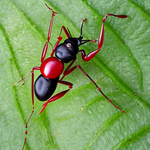 Prompt: ant on a leaf by tsutomu nihei, osamu tezuka, masashi kishimoto, 4 k, 8 k, detailed, nature