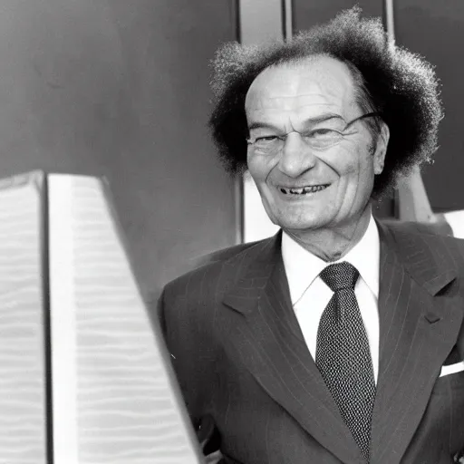 Prompt: Jacques Chirac with afro hair