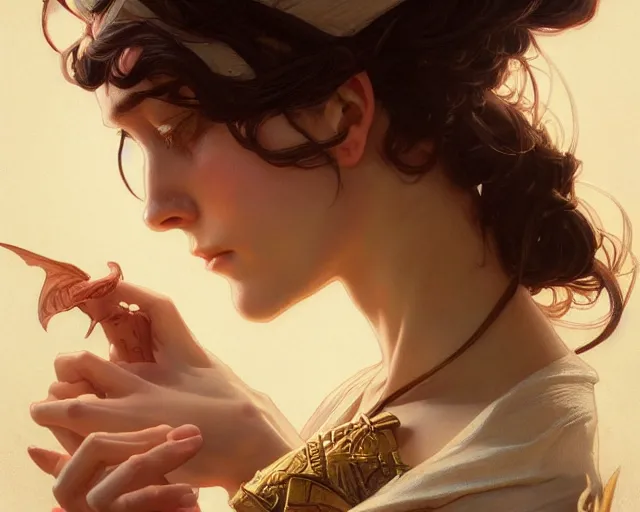 Image similar to photography of frank xavier leyendecker, deep focus, d & d, fantasy, intricate, elegant, highly detailed, digital painting, artstation, concept art, matte, sharp focus, illustration, hearthstone, art by artgerm and greg rutkowski and alphonse mucha