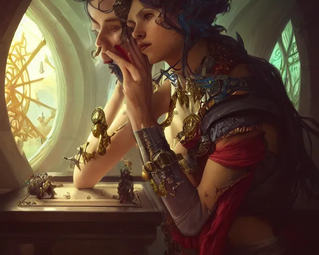 Prompt: photography of andreas franke, deep focus, d & d, fantasy, intricate, elegant, highly detailed, digital painting, artstation, concept art, matte, sharp focus, illustration, hearthstone, art by artgerm and greg rutkowski and alphonse mucha