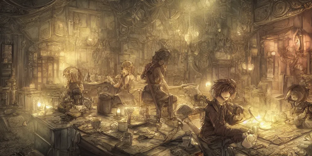 Image similar to it would be fatal for the nation to overlook the urgency of the moment. ultrafine highly detailed colorful illustration, intricate linework, sharp focus, octopath traveler, final fantasy, unreal engine highly rendered, global illumination, radiant light, intricate environment