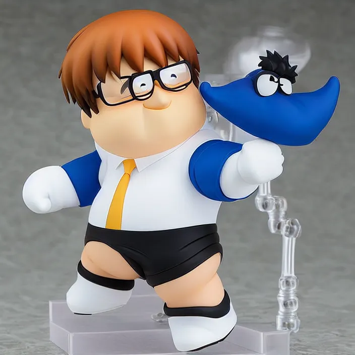 Image similar to peter griffin, an anime nendoroid of peter griffin, figurine, detailed product photo