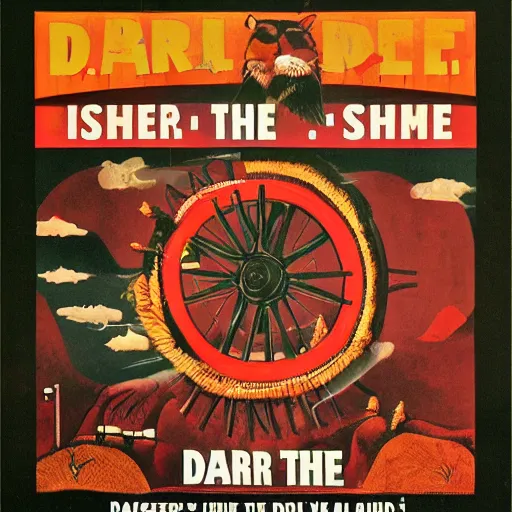 Image similar to PSA D.A.R.E. poster warning of the dangers of 'The Devi's Wheel'
