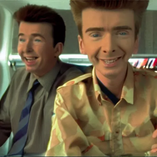 rick roll, never gonna let you down, music video, Stable Diffusion