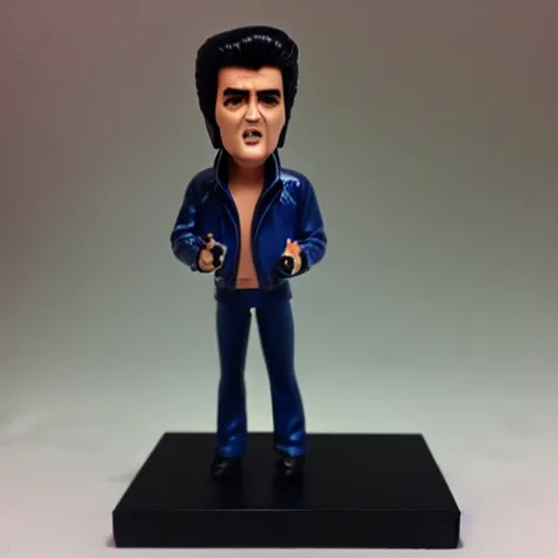 Image similar to elvis plastic figurine bobblehead toy